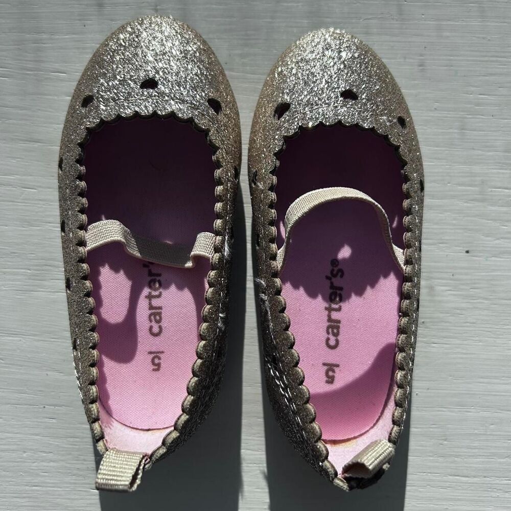 Carter-s Toddler Gold Ballet-dress shoes sz 6 dress shoes‎